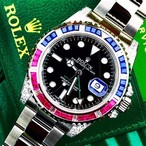 rolex pepsi diamond bezel|rolex pepsi bezel review.